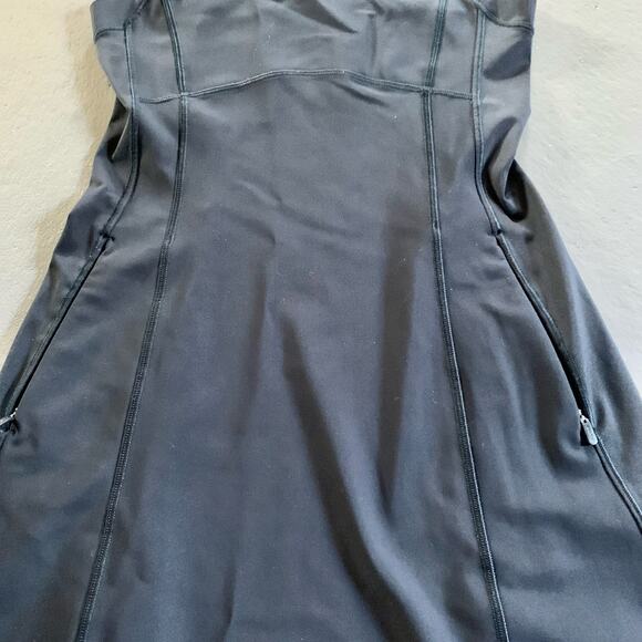 Athleta Levitate Black Athletic Mini Dress Womens XXS NWOT - Picture 4 of 8